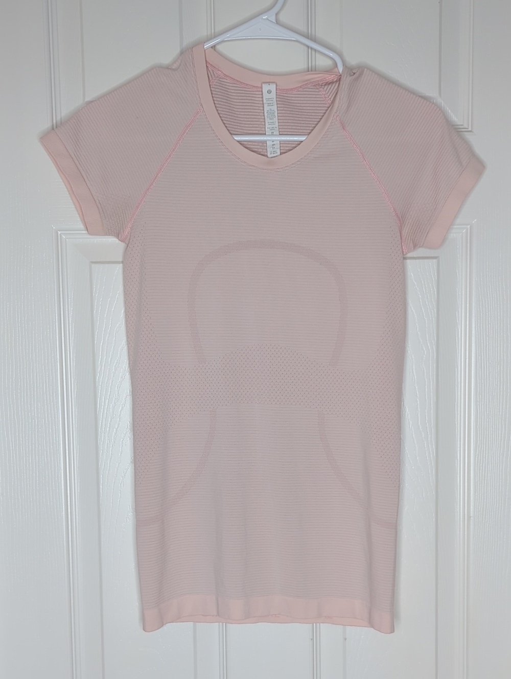 Lululemon Swiftly Tech Short Sleeve Shirt 2.0 Hip Length Flush Pink